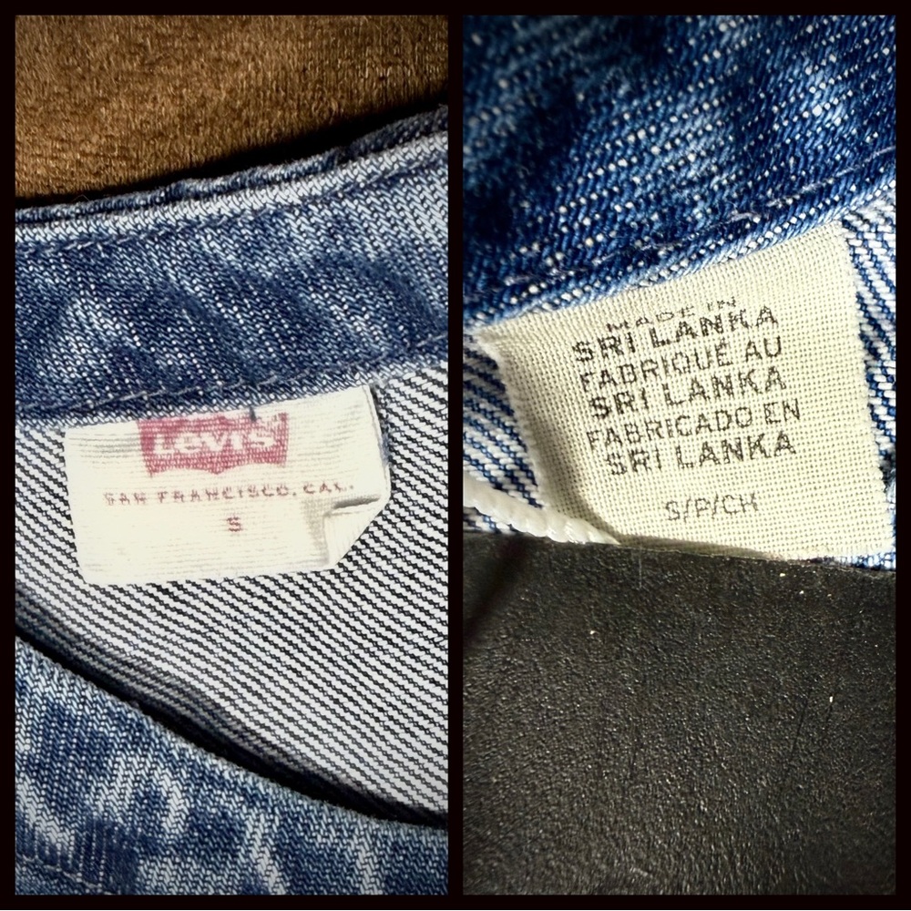 SOLd NWT LEVI'S® WELLTHREAD® WOMEN'S BUD TEE Size Small - Picture 8 of 11